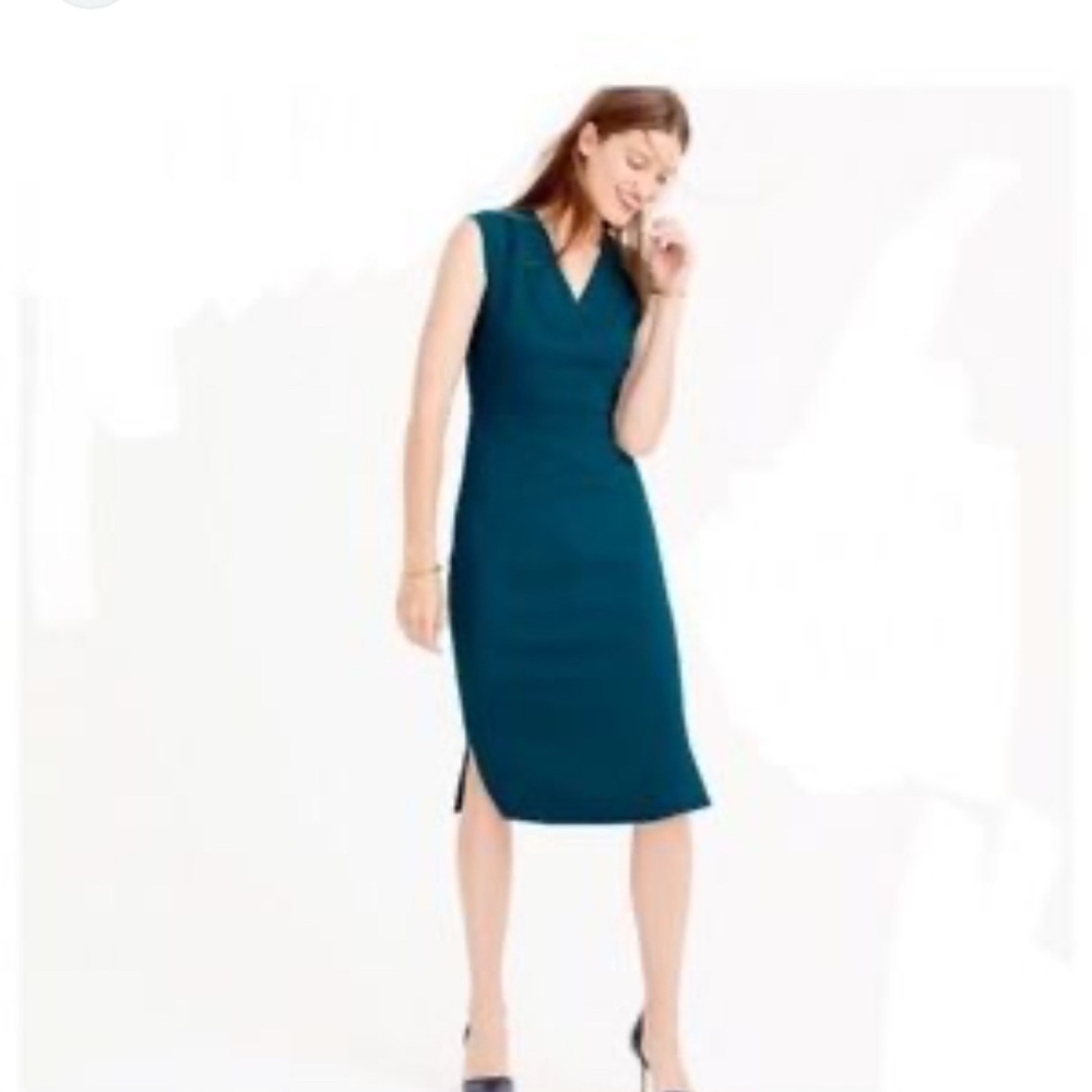 Ann Taylor midi belted dress